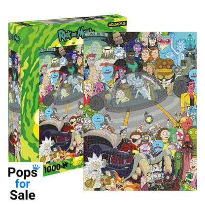 Rick and Morty Jigsaw Puzzle Group (1000 pieces) Puzzles