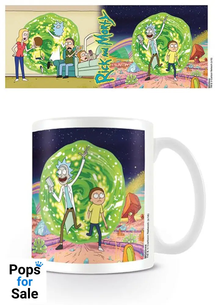 Rick and Morty Mug Portal