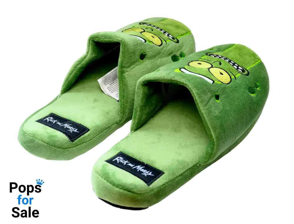 Rick And Morty: Pickle Rick Mens Mule Slippers (Size Large UK 8+/EU42+)