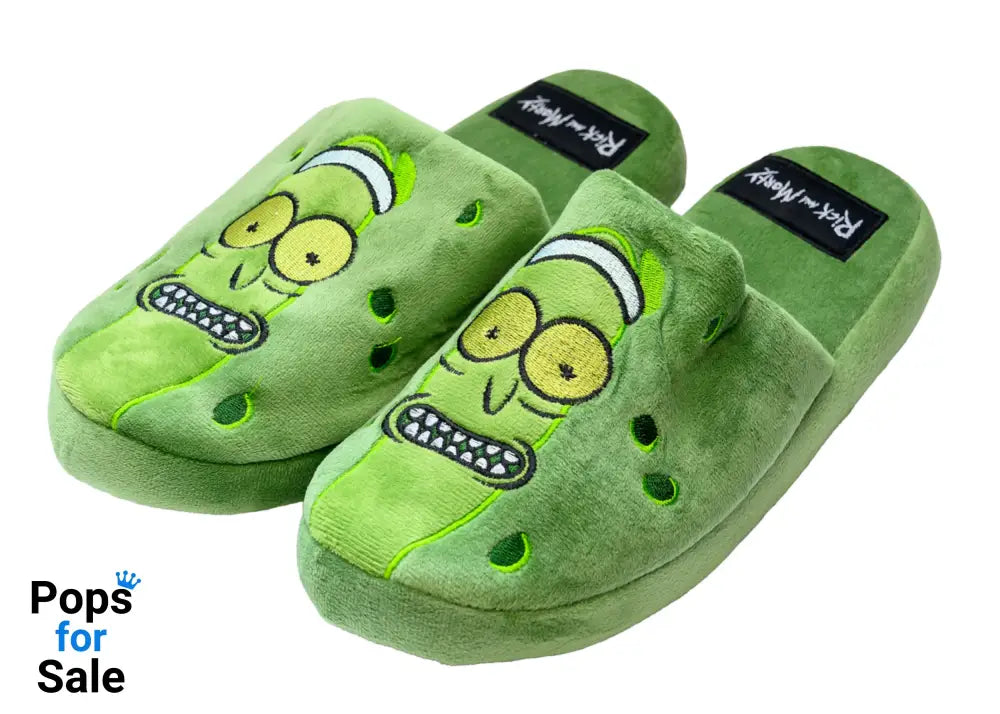 Rick And Morty: Pickle Rick Mens Mule Slippers (Size Large UK 8+/EU42+)