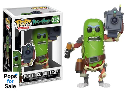 Rick and Morty POP! Animation Vinyl Figure Pickle Rick with Laser 9 cm POP! Figures