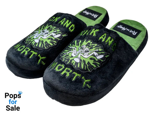 Rick and Morty: Splat Mens Mule Slippers UK 8-10
