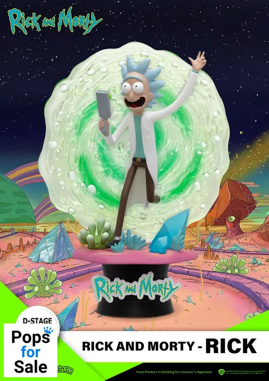 Rick & Morty D-Stage PVC Diorama Rick 14 cm