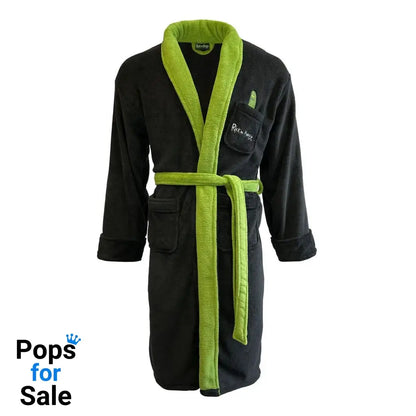 Rick & Morty Fleece Bathrobe Pickle Rick