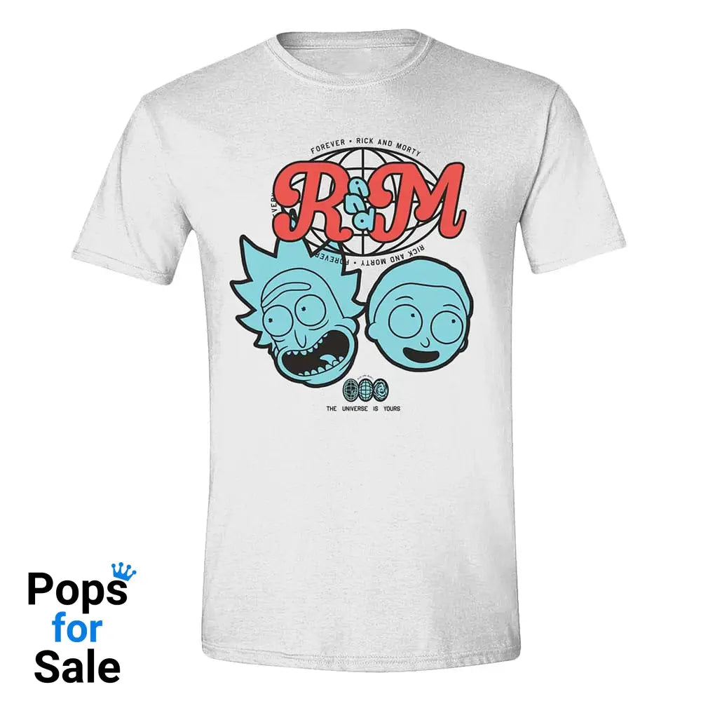 Rick & Morty T-Shirt Forever The Universe Is Yours Size L