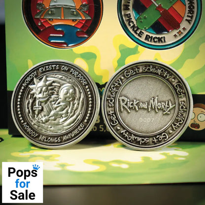 Ricky & Morty Limited Edition Collectible Coin Coin