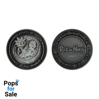 Ricky & Morty Limited Edition Collectible Coin Coin