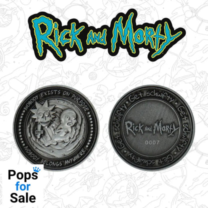 Ricky & Morty Limited Edition Collectible Coin Coin