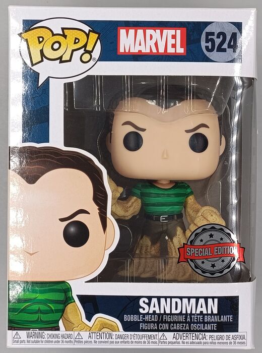#524 Sandman - Marvel - Box Damaged Funko POP