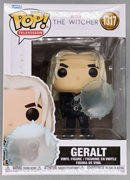 1317 Geralt (w/ Shield) - The Witcher Funko POP - Box Damaged