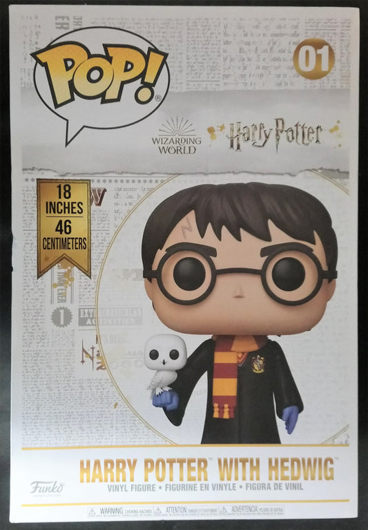 #01 Harry Potter (with Hedwig) 18 Inch - Harry Potter Funko POP