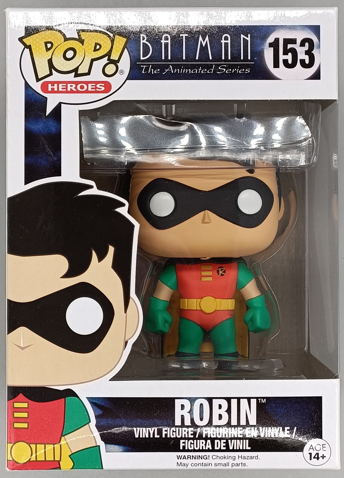 153 Robin - DC - Batman Animated Series - Funko POP - Box Damaged