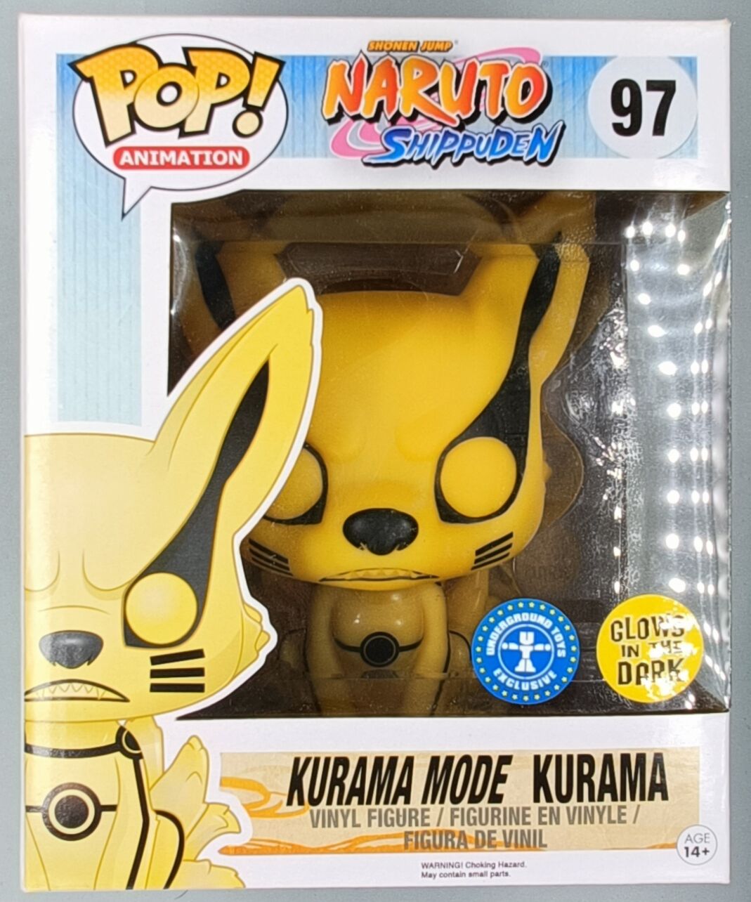 #97 Kurama - 6 Inch - Glow - Naruto Shippuden Funko POP