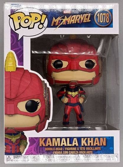 #1078 Kamala Khan - Marvel Ms. Marvel - Box Damaged Funko POP