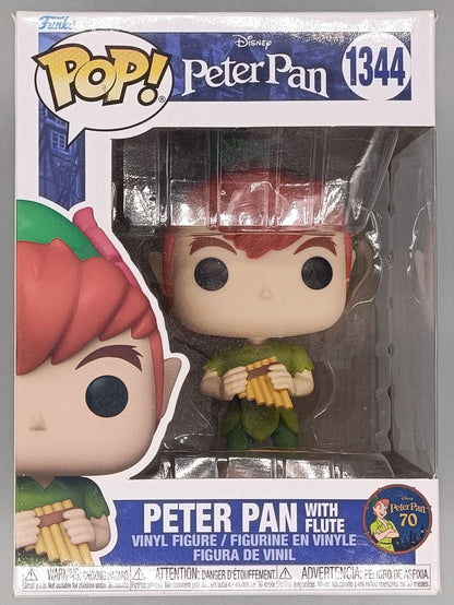 1344 Peter Pan (with Flute) Disney Peter Pan - Funko POP - Box Damaged