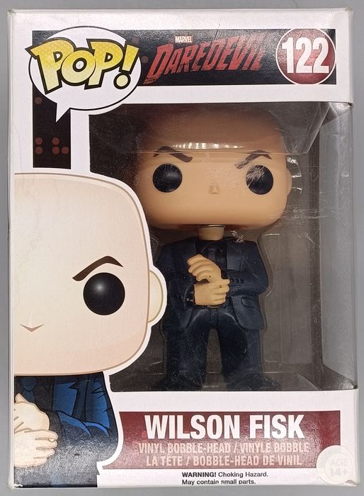 #122 Wilson Fisk - Marvel Daredevil - Box Damaged Funko POP
