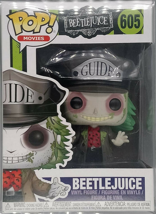 #605 Beetlejuice (Guide Hat) - Beetlejuice Funko POP