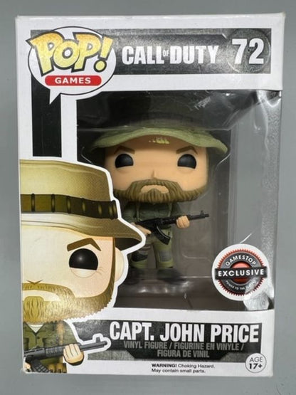 72 Capt. John Price - Call of Duty - Funko POP - Box Damaged
