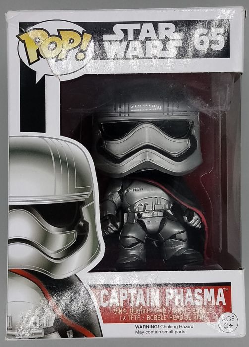 #65 Captain Phasma - Star Wars The Force Awakens Box Damaged Funko POP