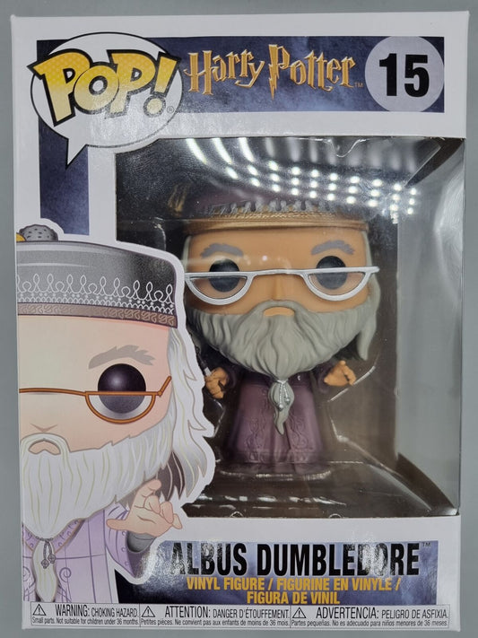 15 Albus Dumbledore (w/ Wand) - Harry Potter Funko POP