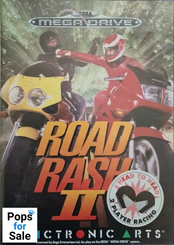 Road Rash 2 (EA Classics) for SEGA Mega Drive - [Just Cart]