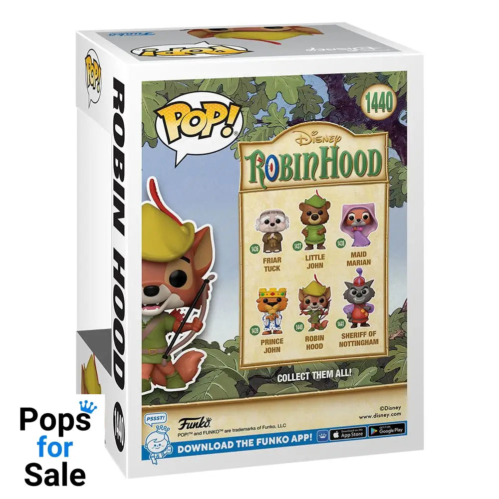 Robin Hood POP! Disney Vinyl Figure Robin Hood 9 cm