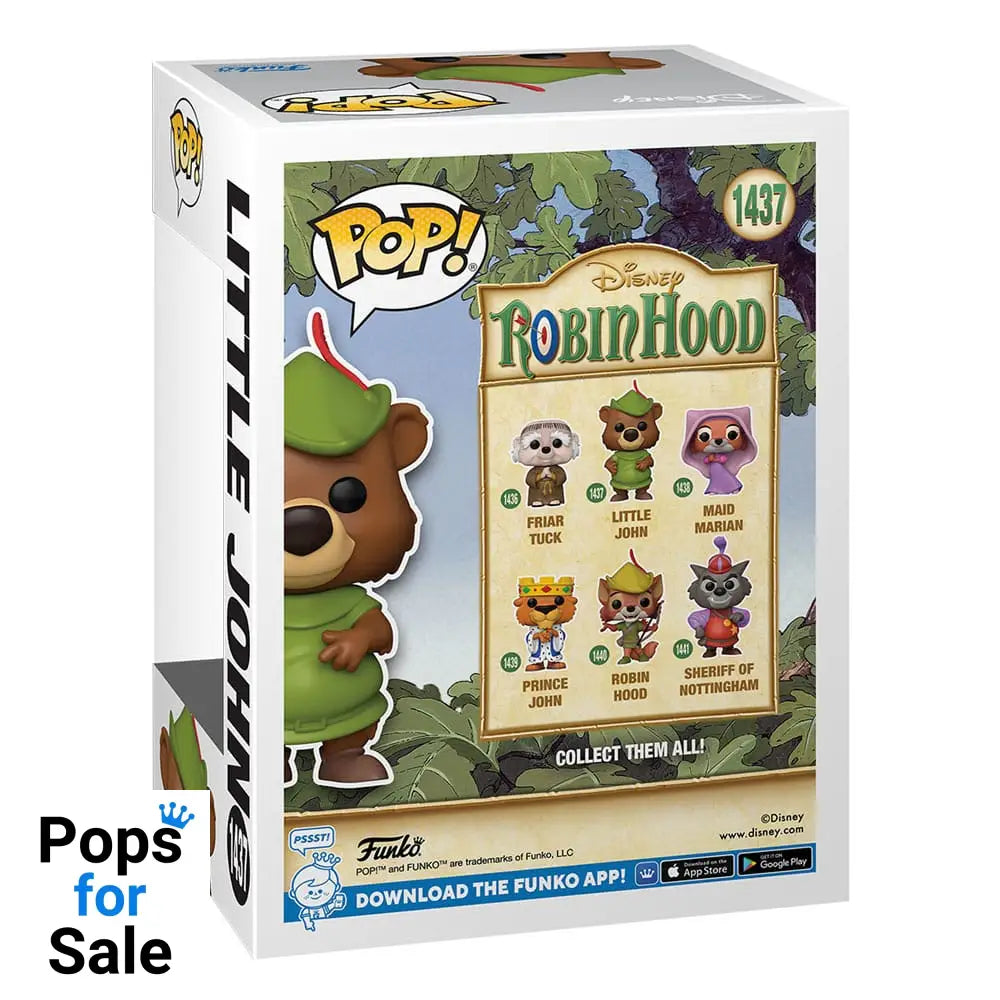 Robin Hood POP! Disney Vinyl Figure Little Jon 9 cm