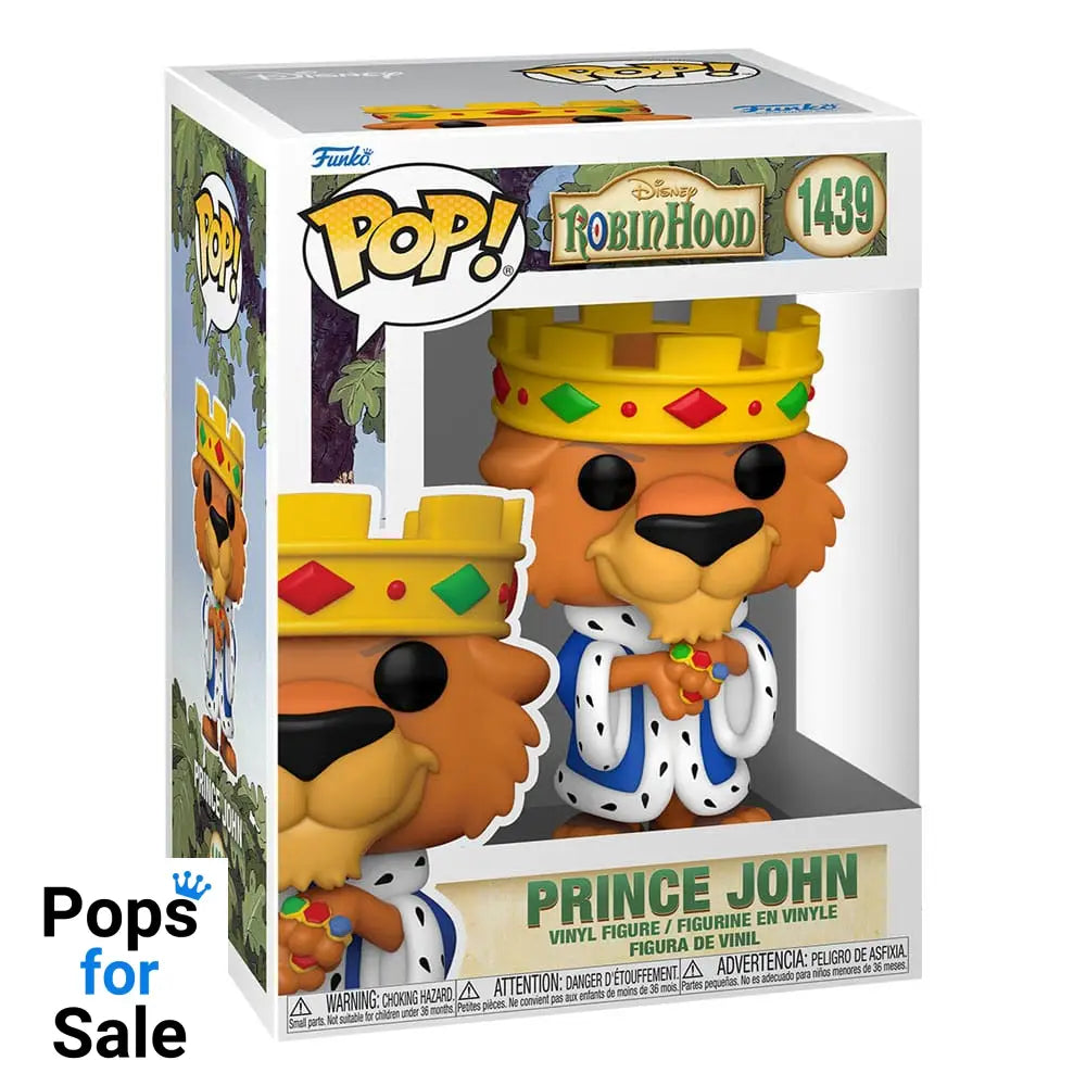 Robin Hood POP! Disney Vinyl Figure Prince John 9 cm