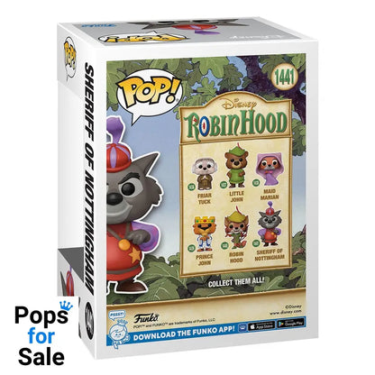 Robin Hood POP! Disney Vinyl Figure Sheriff of Nottingham 9 cm