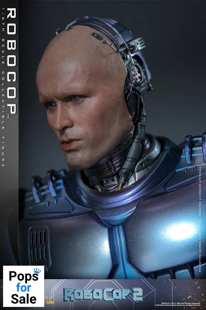 RoboCop 2 Movie Masterpiece Diecast Action Figure 1/6 RoboCop 30 cm