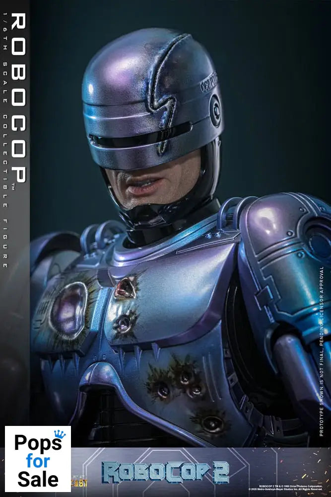 RoboCop 2 Movie Masterpiece Diecast Action Figure 1/6 RoboCop 30 cm Action figures 30cm