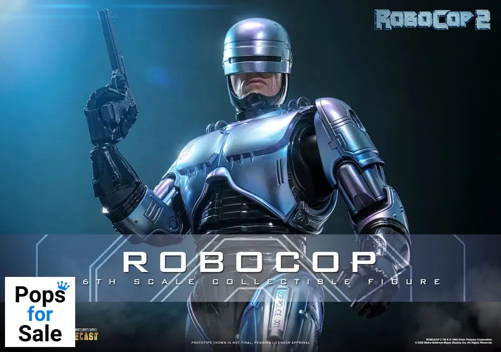 RoboCop 2 Movie Masterpiece Diecast Action Figure 1/6 RoboCop 30 cm