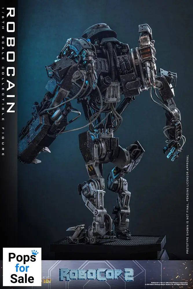 RoboCop 2 Movie Masterpiece Diecast Action Figure 1/6 RoboCain 40 cm