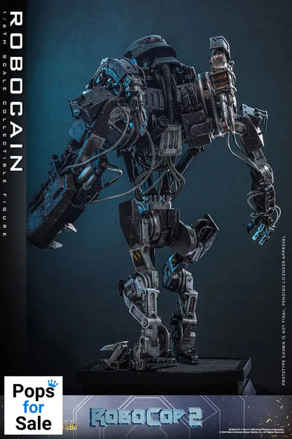 RoboCop 2 Movie Masterpiece Diecast Action Figure 1/6 RoboCain 40 cm