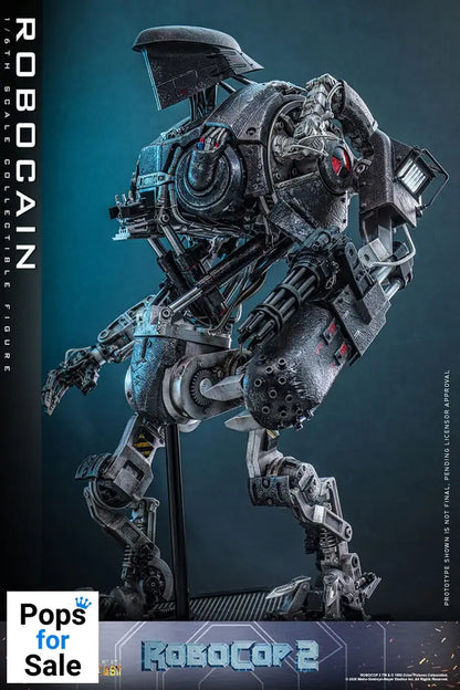 RoboCop 2 Movie Masterpiece Diecast Action Figure 1/6 RoboCain 40 cm