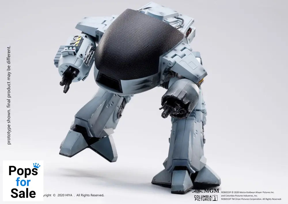 Robocop Exquisite Mini Action Figure with Sound Feature 1/18 Battle Damaged ED209 15 cm