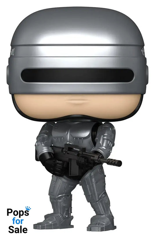 Robocop POP! Movies Vinyl Figures Robocop (Metallic) with Chase 9 cm Assortment (6)