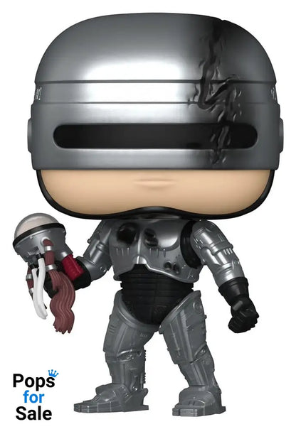 Robocop POP! Movies Vinyl Figures Robocop (Metallic) with Chase 9 cm Assortment (6)
