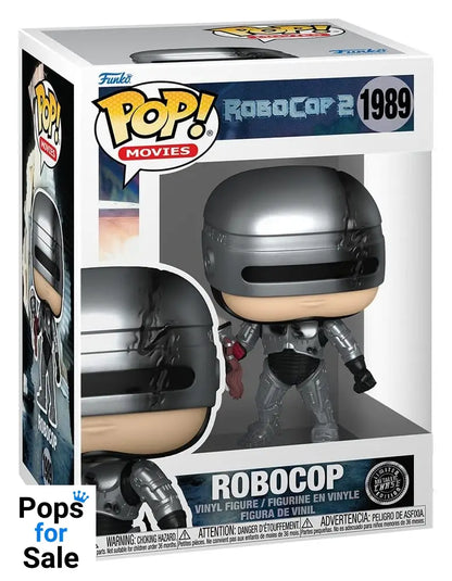 Robocop POP! Movies Vinyl Figures Robocop (Metallic) with Chase 9 cm Assortment (6)