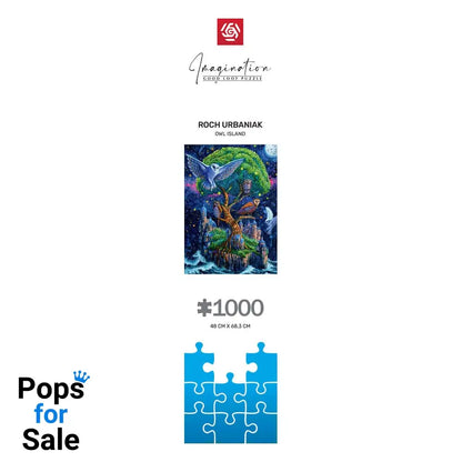 Roch Urbaniak Imagination Puzzle Owl Island / Wyspa Sów (1000 pieces) Puzzles