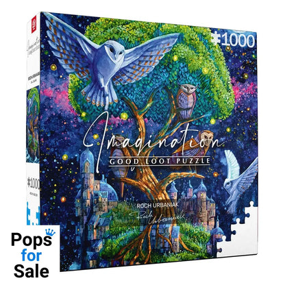 Roch Urbaniak Imagination Puzzle Owl Island / Wyspa Sów (1000 pieces)