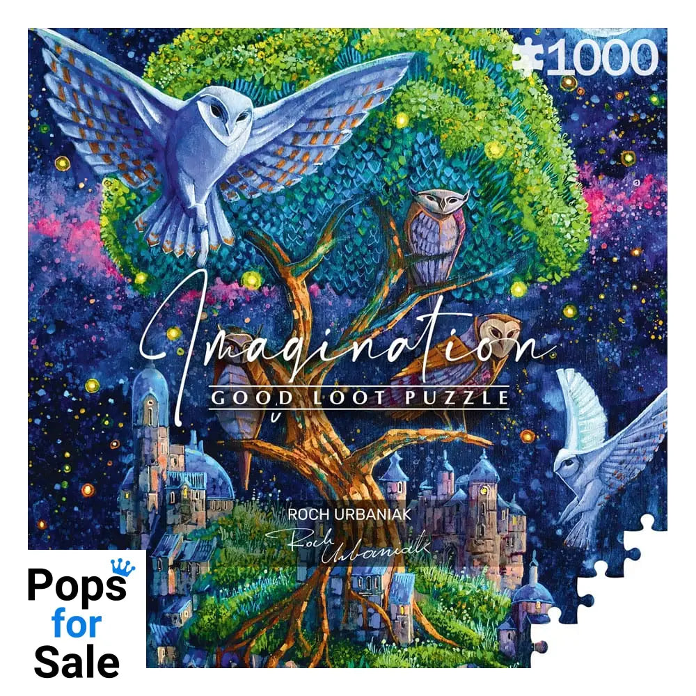 Roch Urbaniak Imagination Puzzle Owl Island / Wyspa Sów (1000 pieces) Puzzles