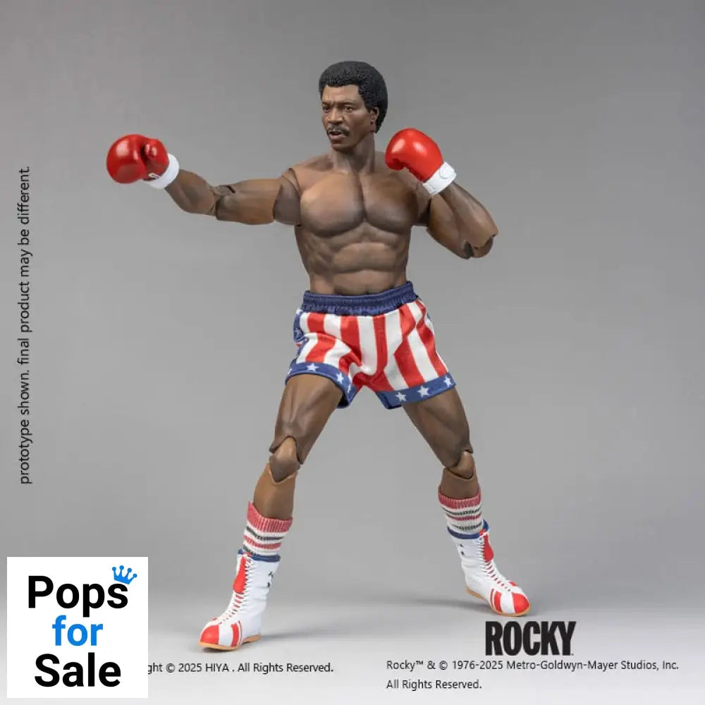 Rocky Exquisite Super Series  Actionfigur 1/12 Apollo 16 cm