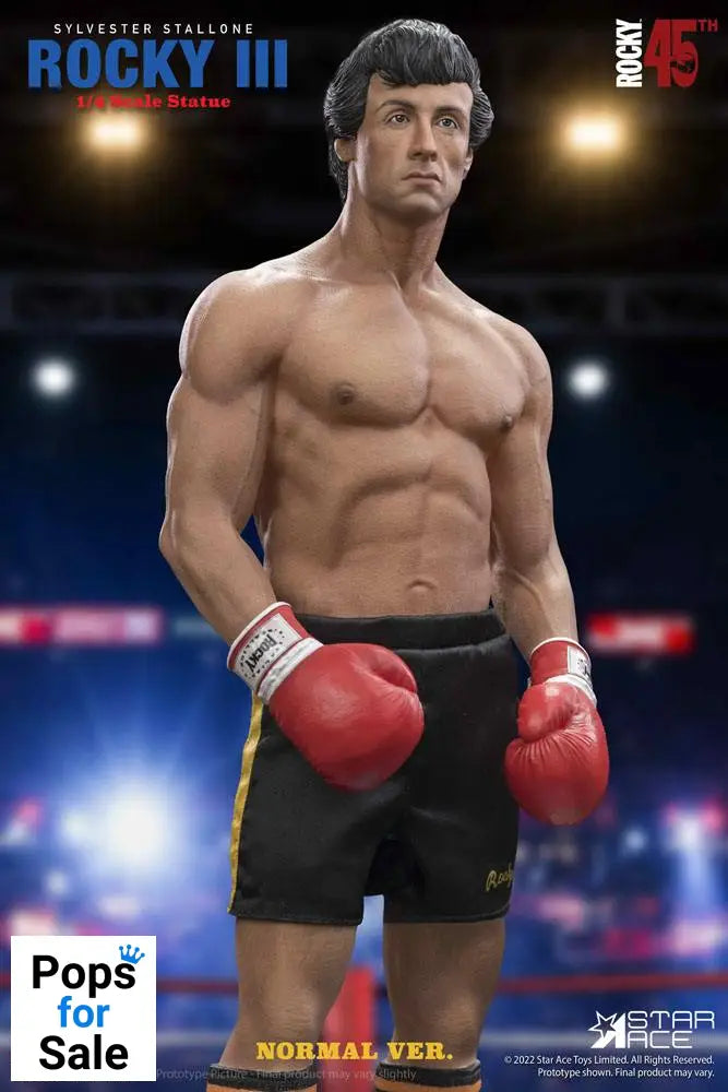 Rocky III Statue 1/4 Rocky Balboa 46 cm