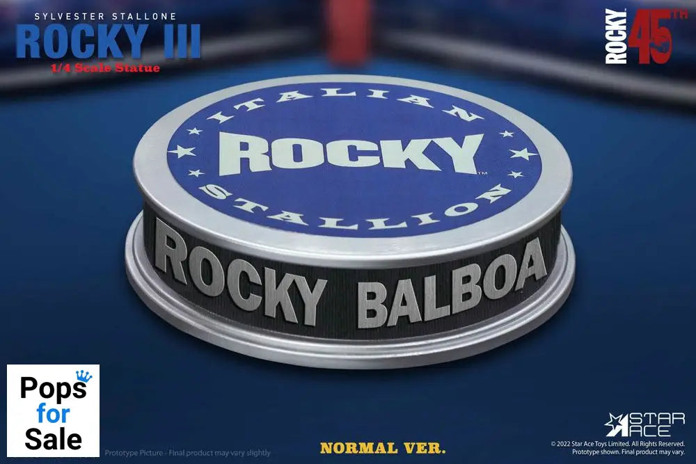 Rocky III Statue 1/4 Rocky Balboa 46 cm Statues