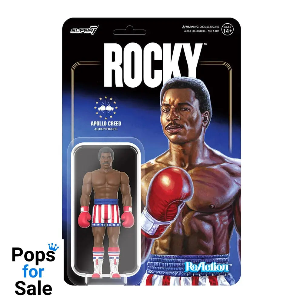 Rocky  ReAction Action Figure Apollo Creed 10 cm
