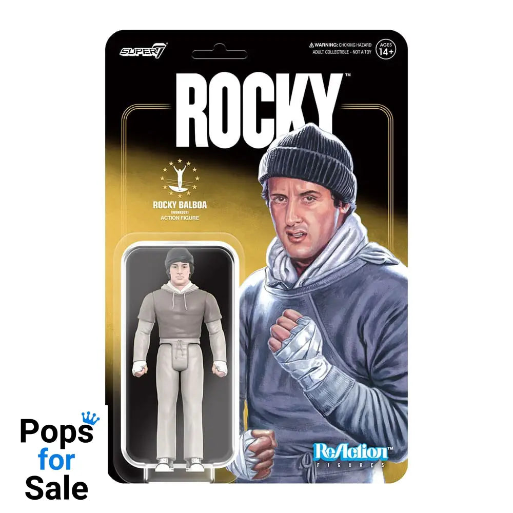 Rocky  ReAction Action Figure Rocky Balbloa Workout 10 cm