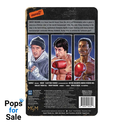 Rocky  ReAction Action Figure Rocky Balbloa Workout 10 cm