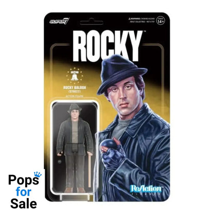 Rocky ReAction Action Figure Wave 03 Rocky Street (Rocky I) 10 cm Action figures