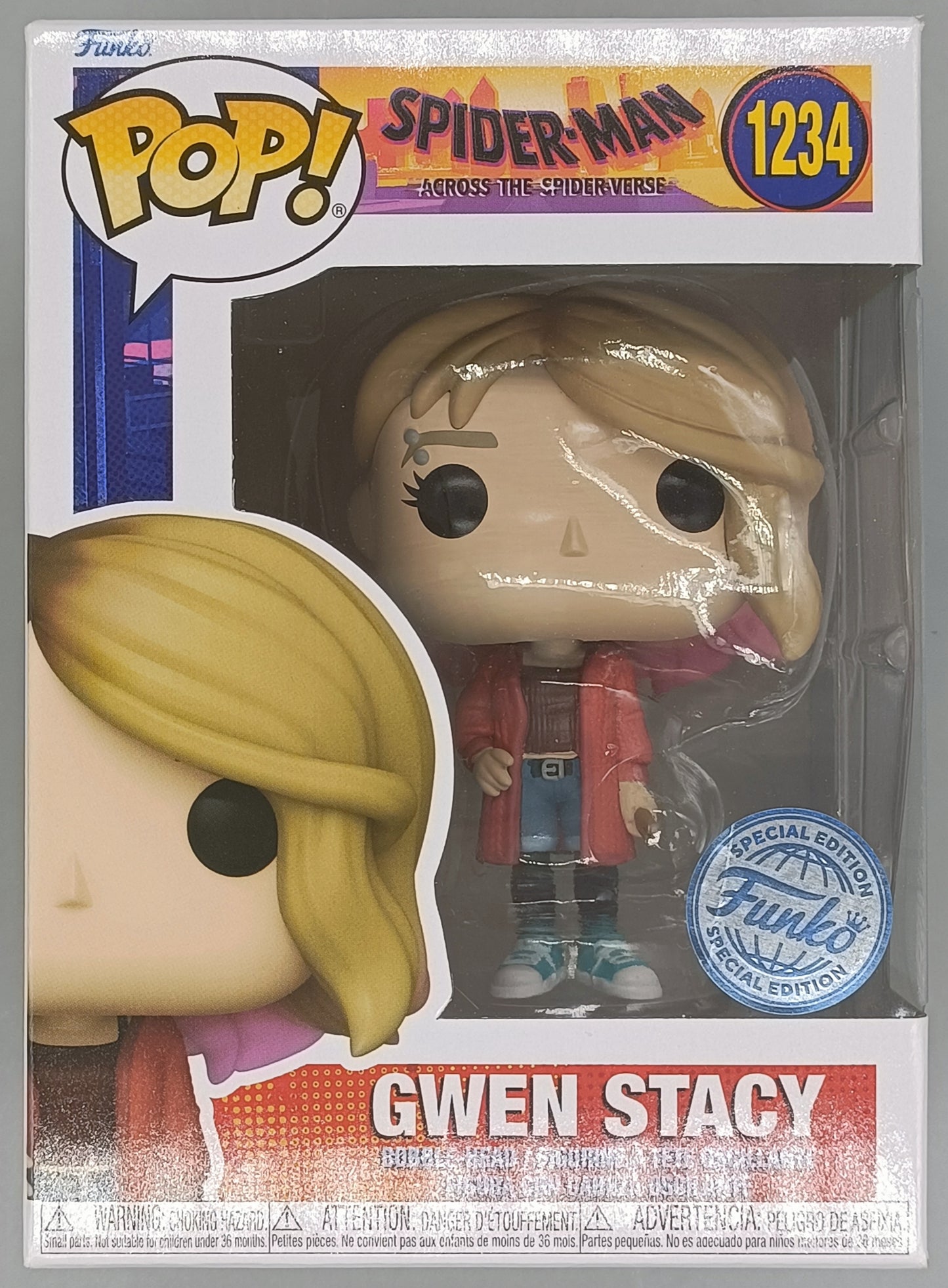 #1234 Gwen Stacy Marvel Spider-Man Across the Spider-verse Funko POP